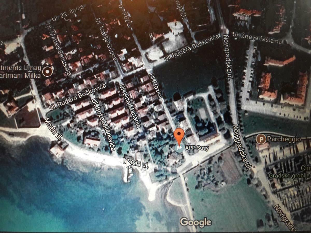Susy Apartment Umag Exterior foto